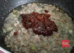 Illustration of how to make minced meat and mashed potatoes 8