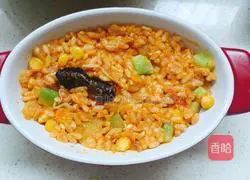 Baked Rice Recipe Illustration 1