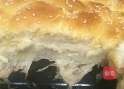 Illustration of how to make braided bread (hand-kneaded version) 11