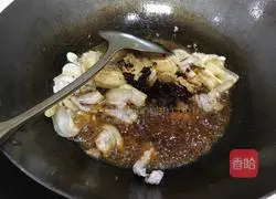 Illustration of how to make green pepper and salt fried pork 4