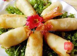 Illustration of how to make crispy shrimp and mashed potatoes 6