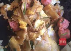 Illustration of homemade grilled cold noodles 8