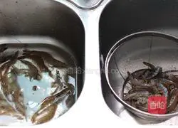 Illustration of homemade shrimp and meat floss 1