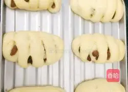 Illustration of how to make raisin rolls 13