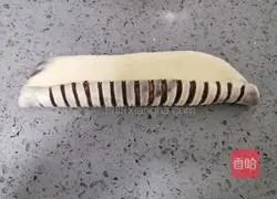 Illustration of how to make red bean bagels 14