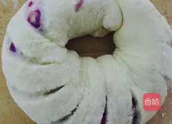 Purple sweet potato fancy bread recipe 5