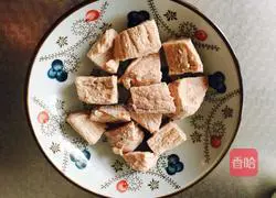 Illustration of how to make meat floss (bread machine version) 3