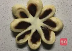 Illustration of making bean paste bread 12