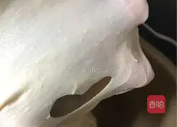 Illustration of how to make meat floss bread 1