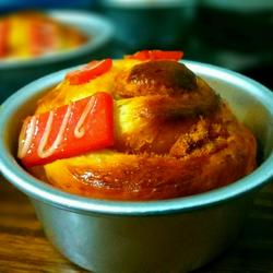 Pork floss and ham rolls