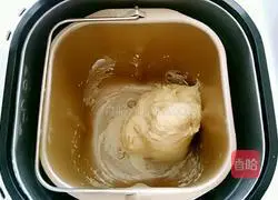 Illustration of making fancy bean paste bread 1