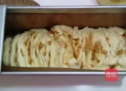 Illustration of how to make hand-shredded meat floss bread 9