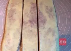 Illustration of how to make purple potato hand-torn bread 17