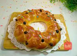  Illustration of how to make garland bread 14