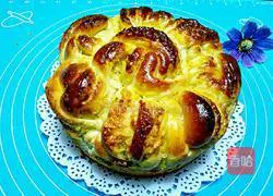 Illustration of how to make coconut bread 14