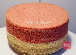 Watermelon Chiffon Cake Recipe Illustration 13