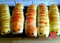 Caterpillar bread recipe 13