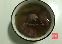 Illustration of how to make salted duck gizzards 6