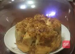 Super soft meat floss hand-pulled bread Practice illustration 6