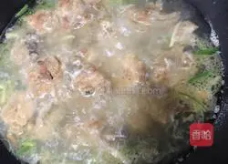 Illustration of how to make breaded chicken and boiled vermicelli 6