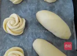 Illustration of homemade sweet rose bread 7