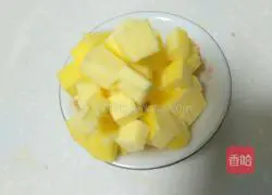 Illustration of how to make green onion cheese bread (pork floss stuffing) 4