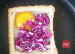 Illustration of making bread sandwich 2