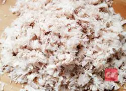 Bread machine version of pork Illustration of how to make loose pine 9