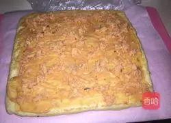 Illustration of how to make meat floss rolls (Thousand Island Sauce) 12