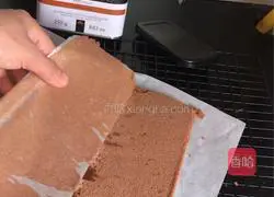 Cocoa Jam Cake Roll Recipe Illustration 15