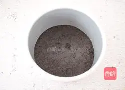 Black sesame mousse cake recipe 4