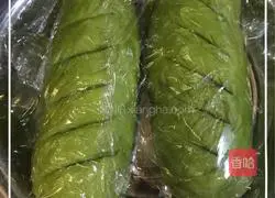 Illustration of Matcha Mochi Bread 10