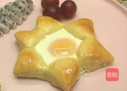 Illustration of how to make sunflower breakfast bagels 14