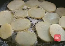 Illustration of how to make pasta (baked macaroni with bacon and potatoes) 4