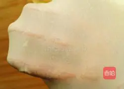 Pork floss Illustration of how to make croissants 4