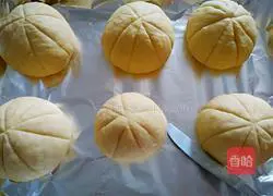 Pumpkin Bean Paste Bread Recipe Illustration 12