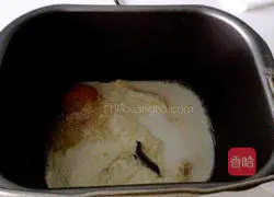 Milk-flavored bean paste bread recipe 2