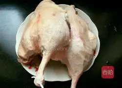 Illustration of how to make homemade beer duck 1