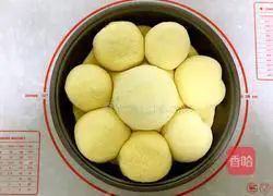 Illustration of how to make meat floss bread 12