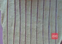 Illustration of how to make bacon cheese hand-pulled bread 6