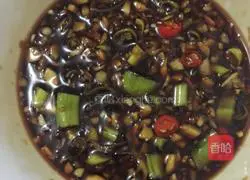 Illustration of how to make boiled kale 2