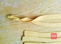 Illustration of how to make fruit basket bread 9