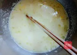 Illustration of how to make almond jam hand-shredded bread (flour version) 2 