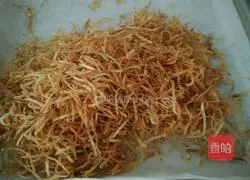 Illustration of how to make golden salad anchovy shrimp 9 