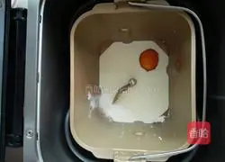 (refrigerated soup) bread machine Hokkaido toast hand-shredded bag (full step) Illustration of how to do it 1