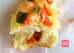 Cheese, Chives and Ham Bread Recipe Illustration 9