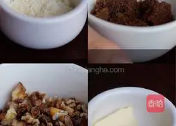 Illustration of how to make brown sugar walnut buns 2