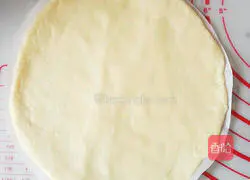 Illustration of how to make snowflake hand-torn bread 9