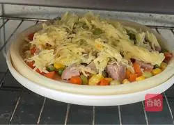 Illustration of grilled pizza 8