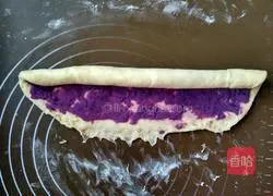 Purple Sweet Potato Toast Bread Recipe Illustration 12